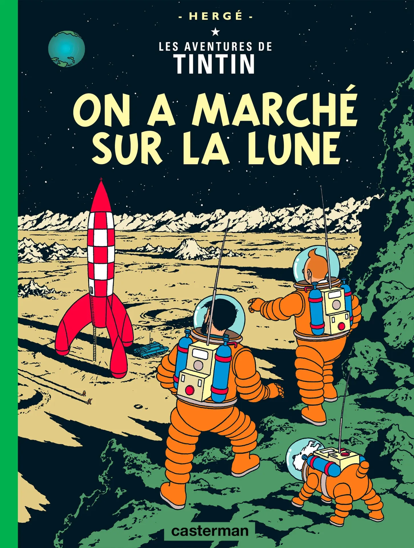 BD : Tintin sur la lune